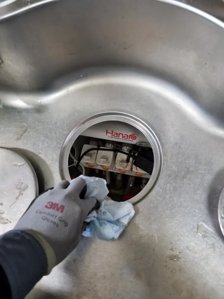 싱크대 배수구 교환 7